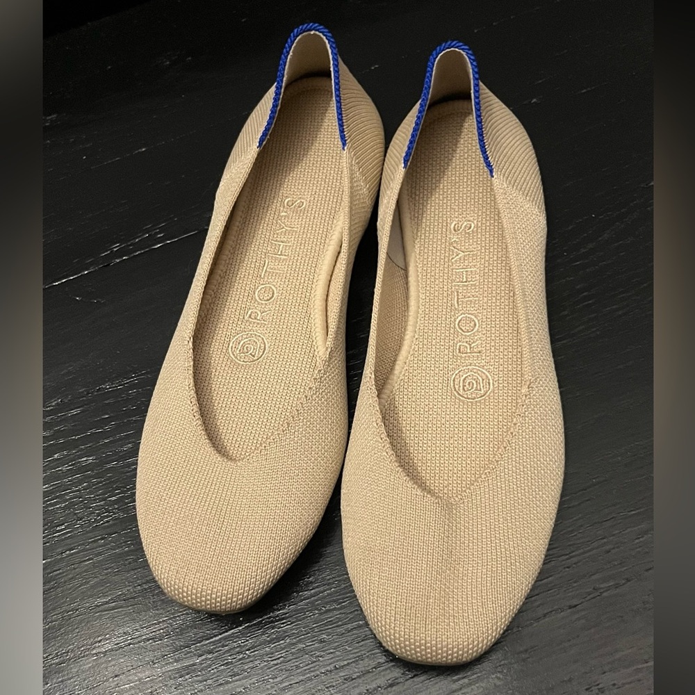 Rothys square toe flats